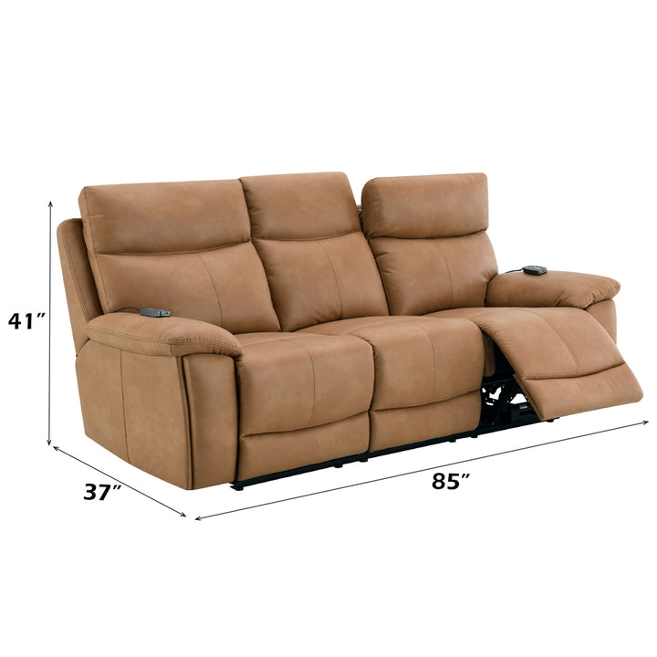Chavis Power Motion Sofa with USB &amp; Power Headrest