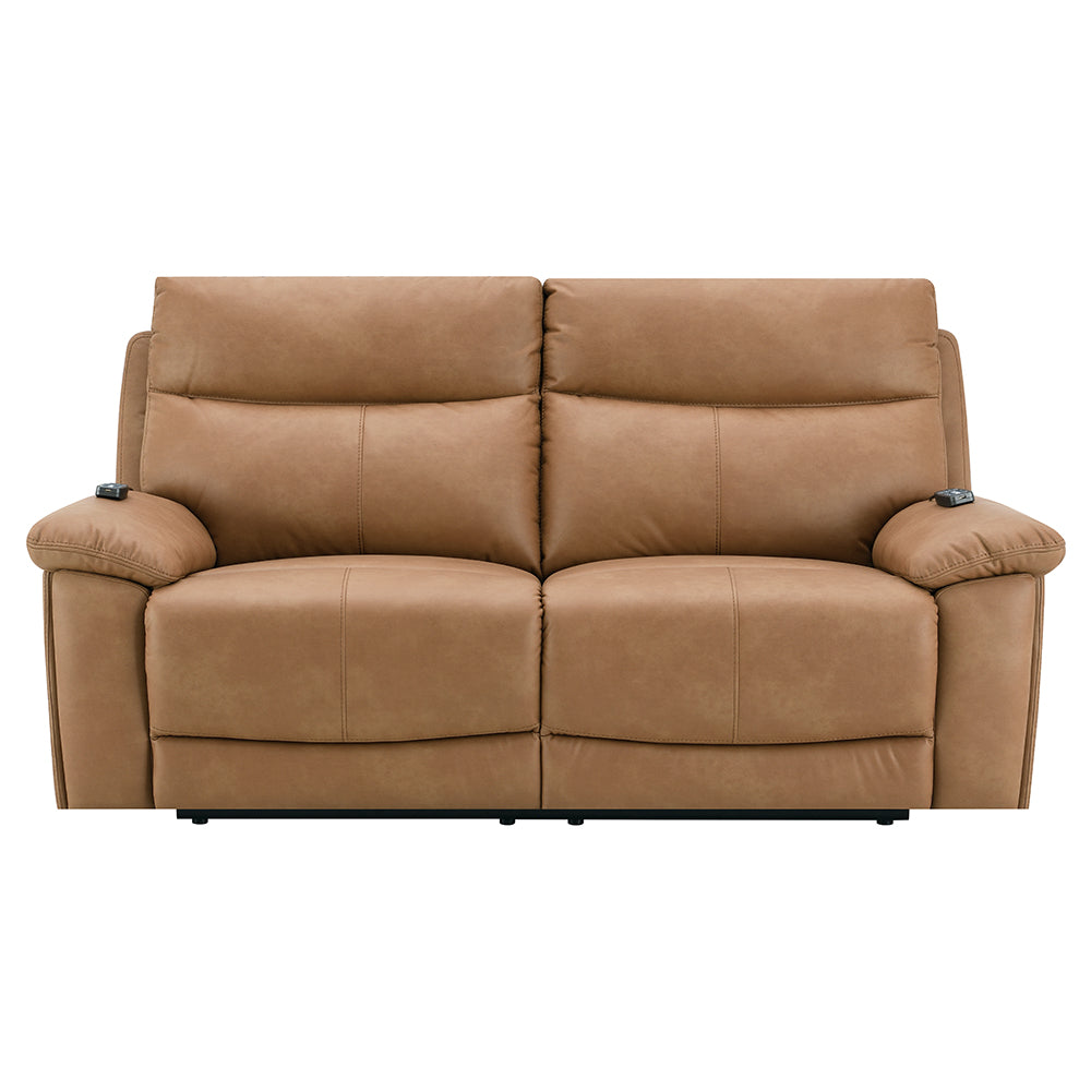 Chavis Power Motion Loveseat with USB & Power Headrest