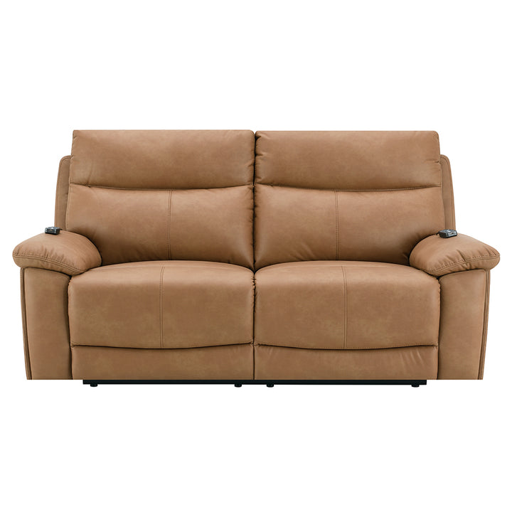 Chavis Power Motion Loveseat with USB & Power Headrest