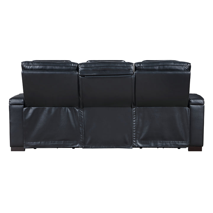 Ephron Power Motion Sofa with Dropdown Table, Wireless Charging, Reading Light, Power Headrests &amp; LED