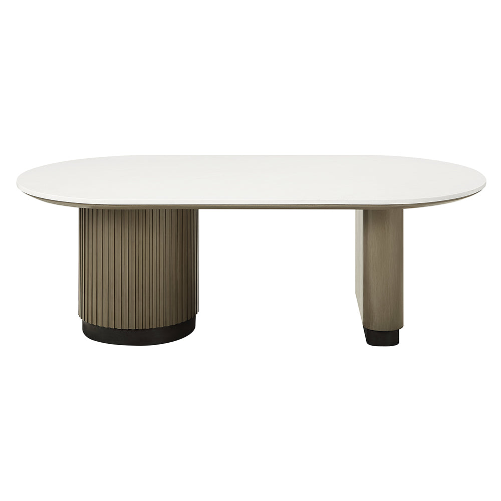 Clayten Coffee Table with Engineered Top