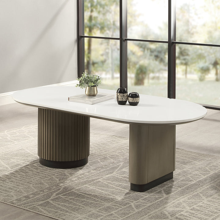 Clayten Coffee Table with Engineered Top