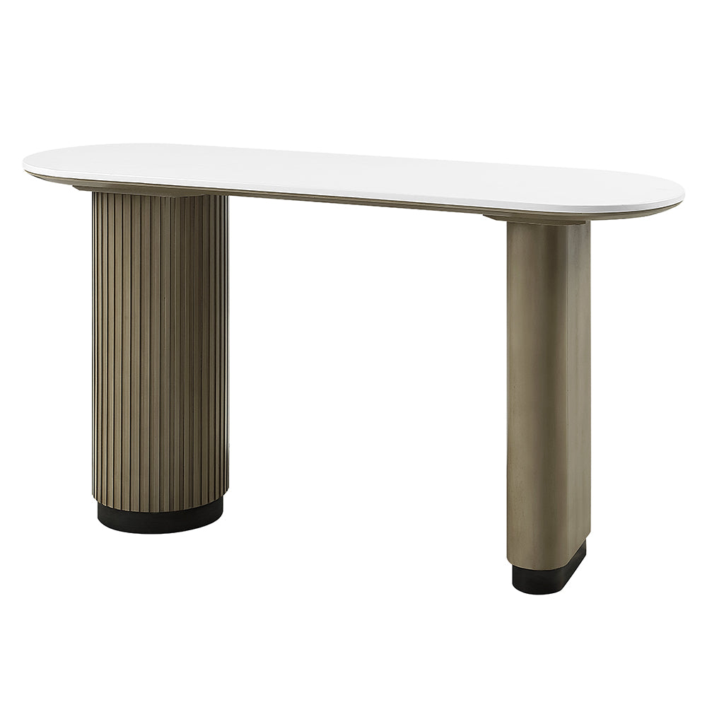 Clayten Sofa Table with Engineered Top