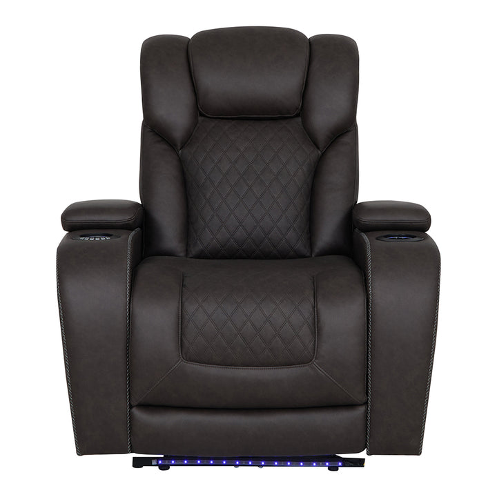 Wendell Power Motion Recliner with Storage, USB & LED