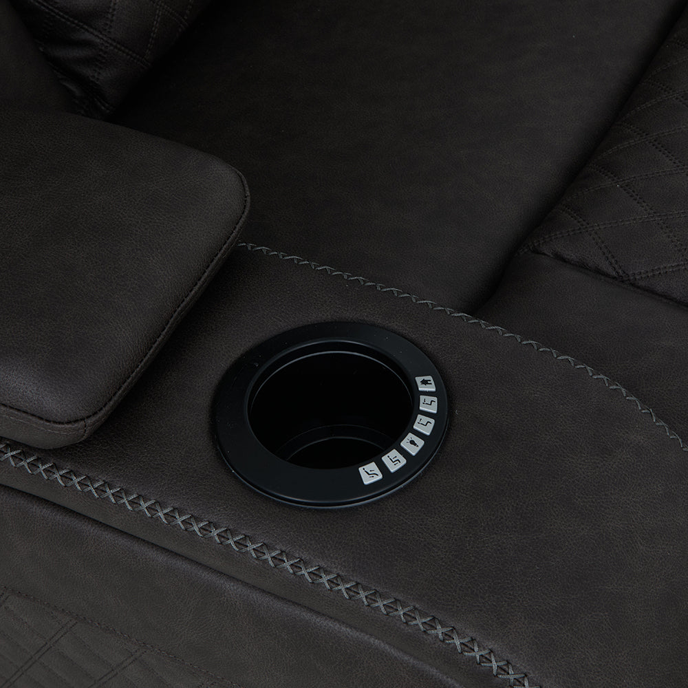 Wendell Power Motion Recliner with Storage, USB & LED