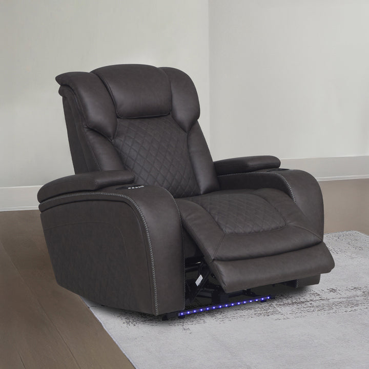 Wendell Power Motion Recliner with Storage, USB & LED
