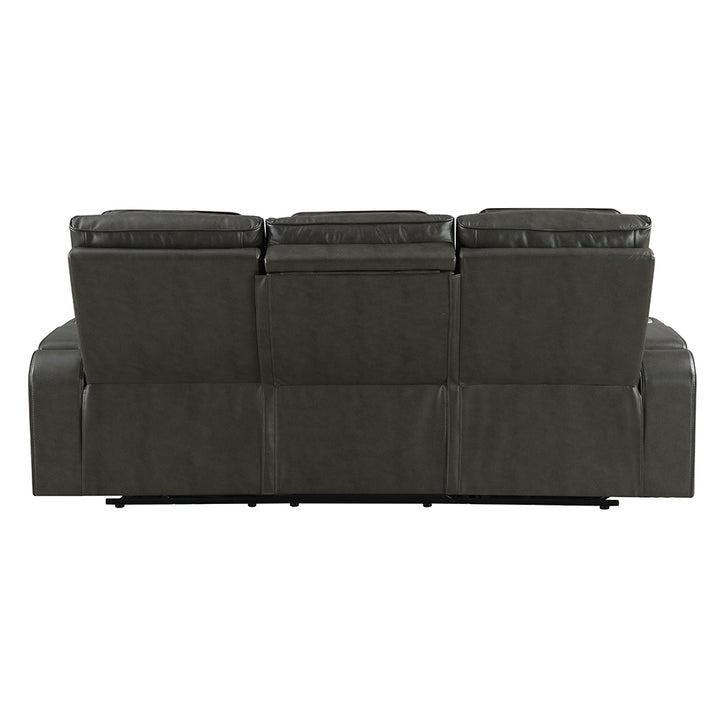 Taddeo Power Motion Sofa with Power Headrest, USB, Wireless Charger, LED & Reading Light