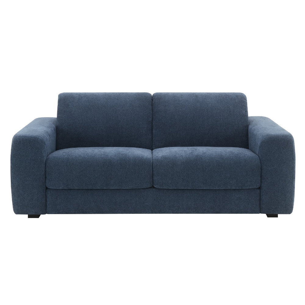 Chesney Sofa with Sleeper - Dark Blue Chenille