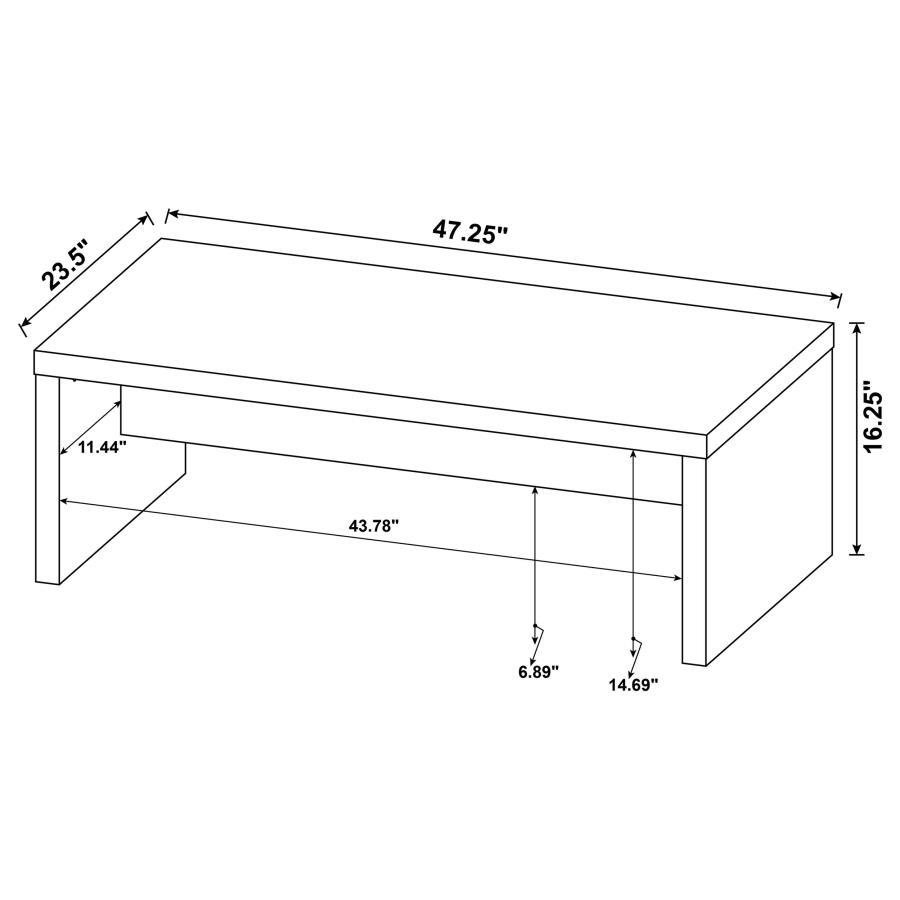 Lynette - 3 Piece Rectangular Coffee And End Table Set - Mango Table Set modern furniture Contempo Furniture