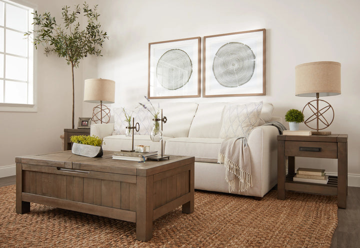 Modus Furniture 9Y1321 Taryn Coffee Table In Rustic Grey