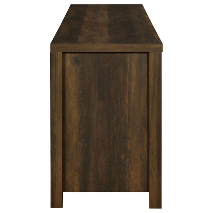 Madra - 2 - Door Engineered Wood TV Stand - Dark Pine TV Stand modern furniture Contempo Furniture