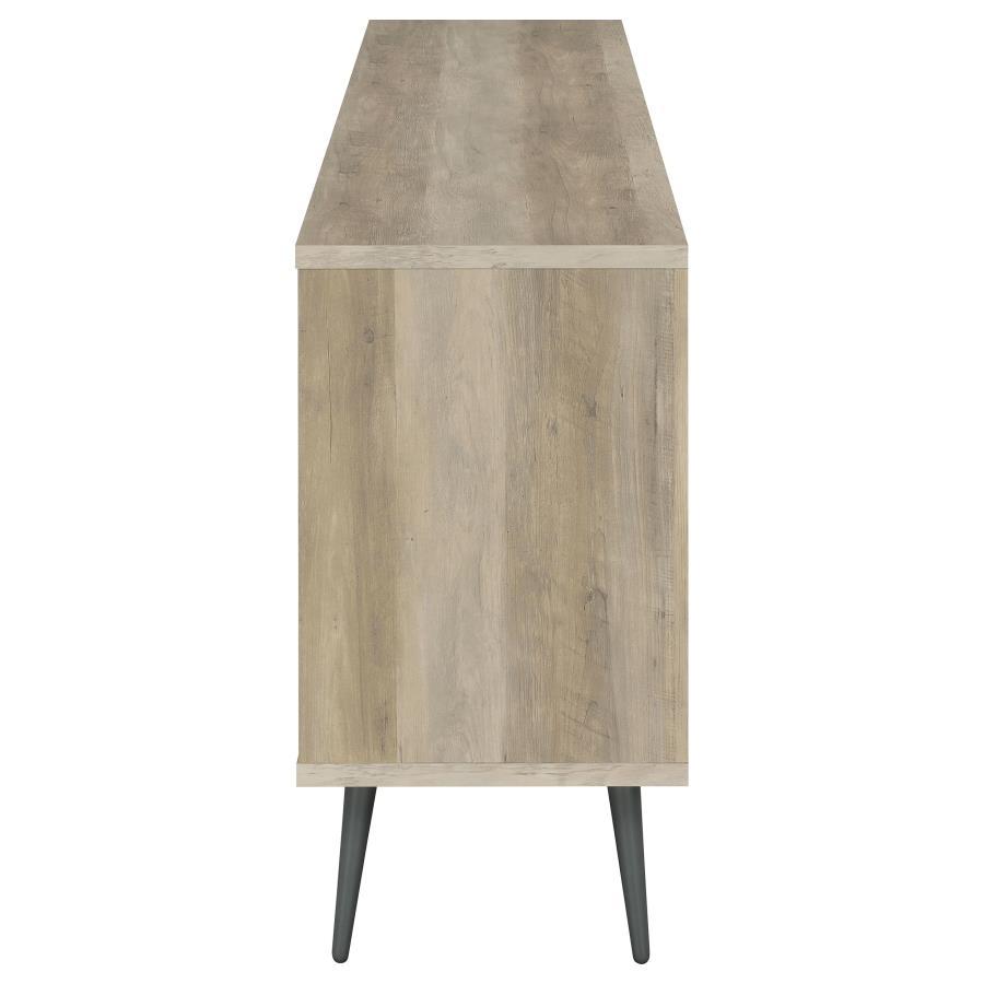 Maeve - 2 Door Engineered Wood Cabinet - Antique Pine And Gray Accent Cabinet modern furniture Contempo Furniture