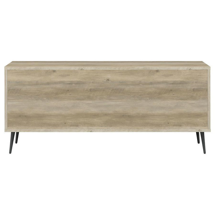Maeve - 2 Door Engineered Wood Cabinet - Antique Pine And Gray Accent Cabinet modern furniture Contempo Furniture
