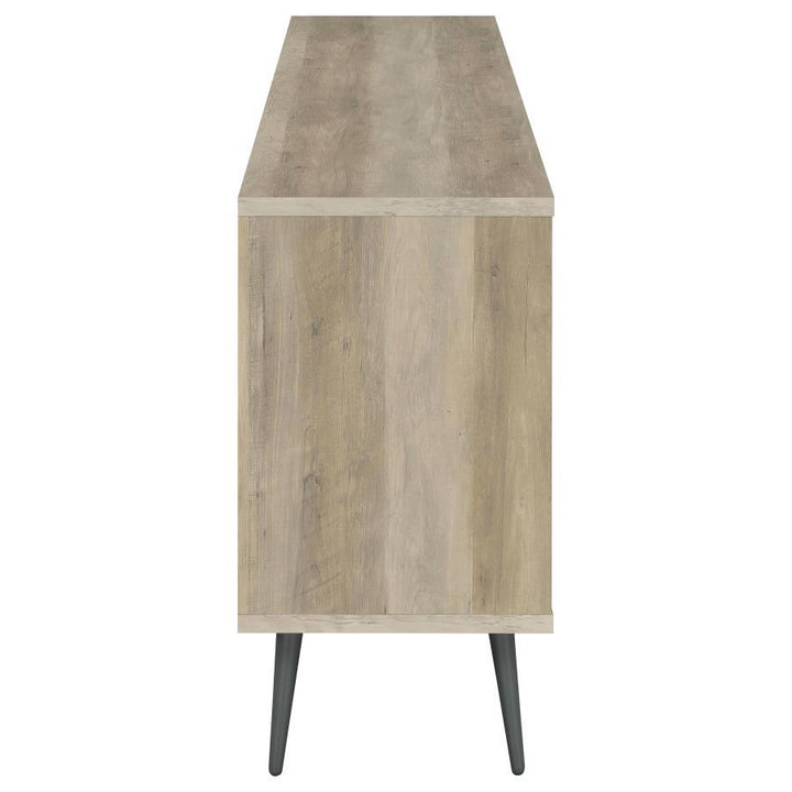 Maeve - 2 Door Engineered Wood Cabinet - Antique Pine And Gray Accent Cabinet modern furniture Contempo Furniture