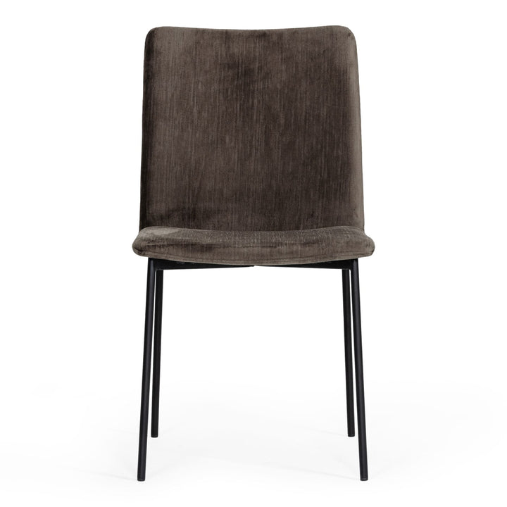 Maggie - Modern Black and Brown Dining Chair (Set of 2)