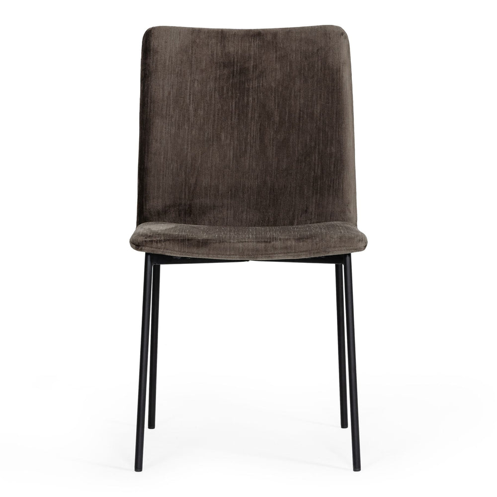Maggie - Modern Black and Brown Dining Chair (Set of 2)