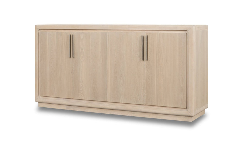 Magnolia 4 Door Wooden Sideboard in Daffodil Sideboard modern furniture Contempo Furniture