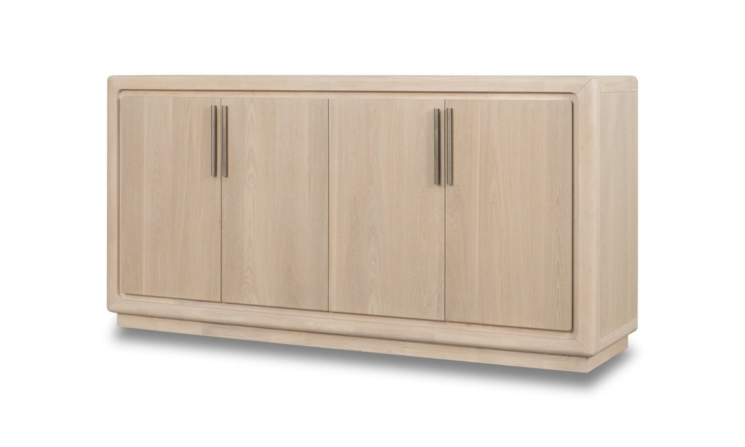 Magnolia 4 Door Wooden Sideboard in Daffodil Sideboard modern furniture Contempo Furniture