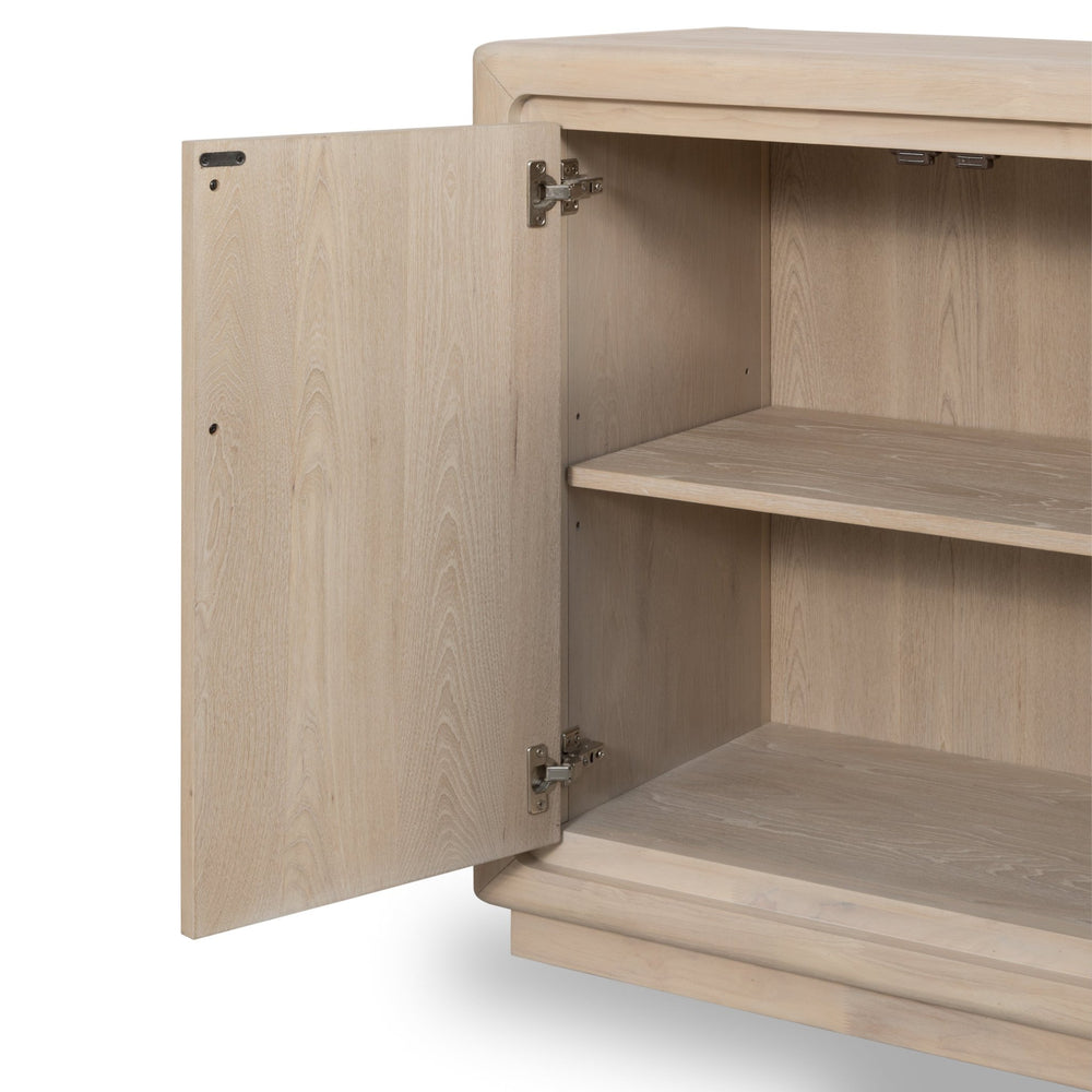 Magnolia 4 Door Wooden Sideboard in Daffodil Sideboard modern furniture Contempo Furniture