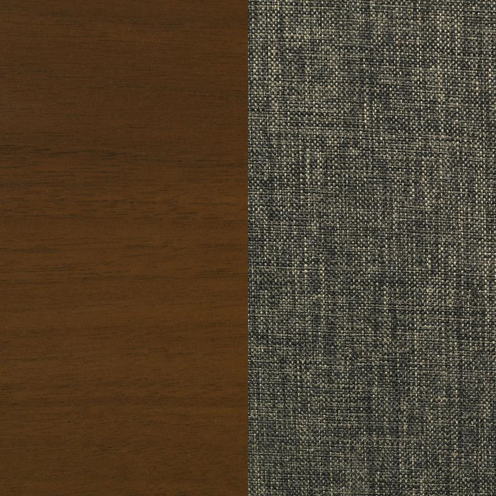 Malone - Padded Wood Dining Arm Chair (Set of 2) - Dark Walnut Chair Set modern furniture Contempo Furniture