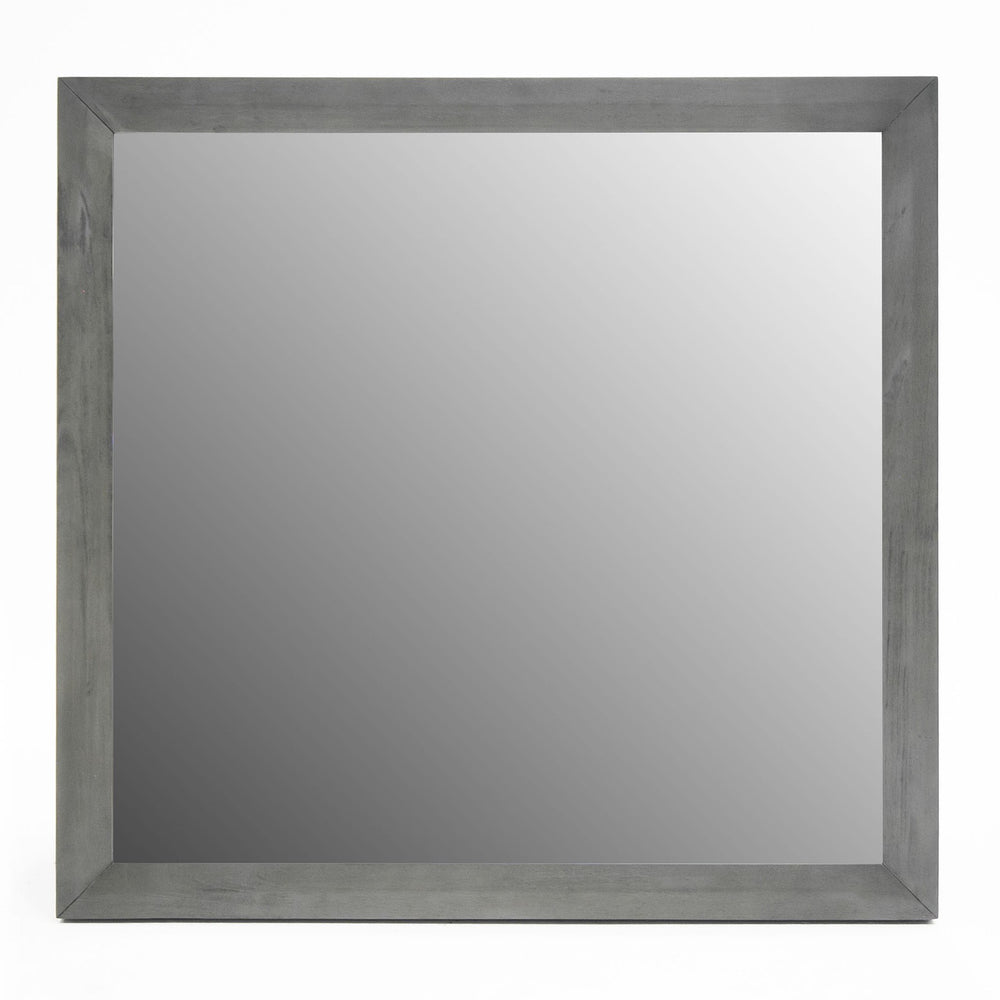 Manhattan- Contemporary Canopy Grey Bedroom Set - View 6