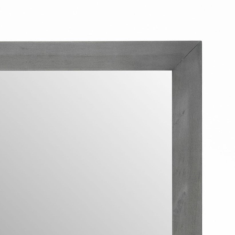 Manhattan- Contemporary Grey Mirror