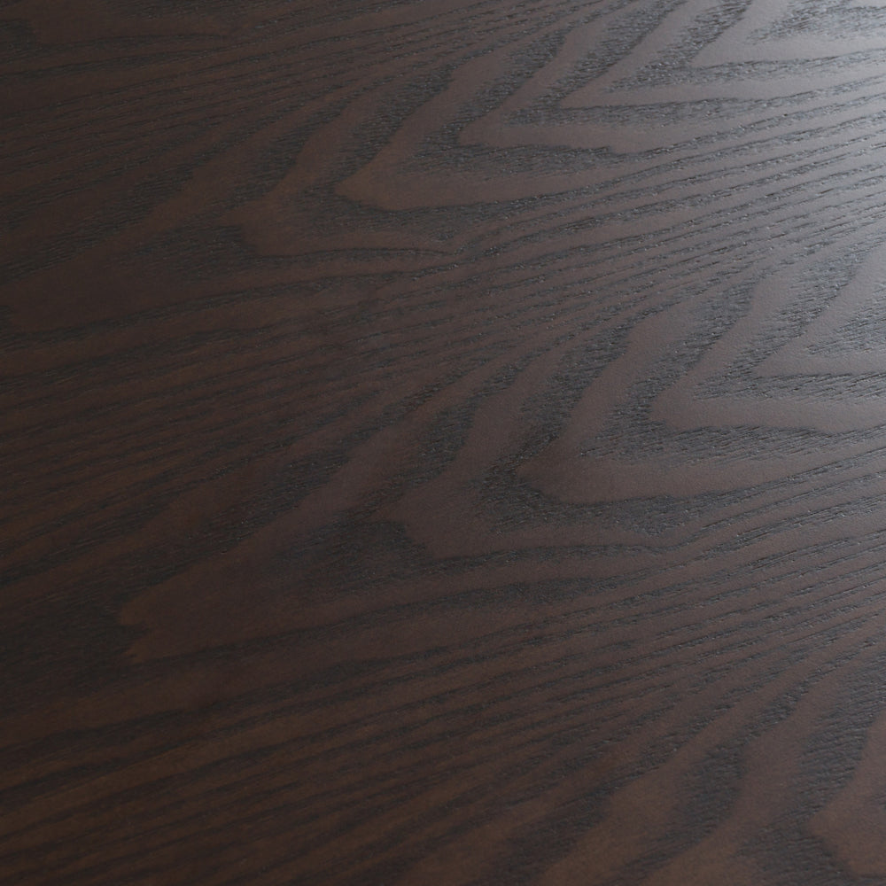 Manhattan - Contemporary Brown Oak and Gold Chest - View 8