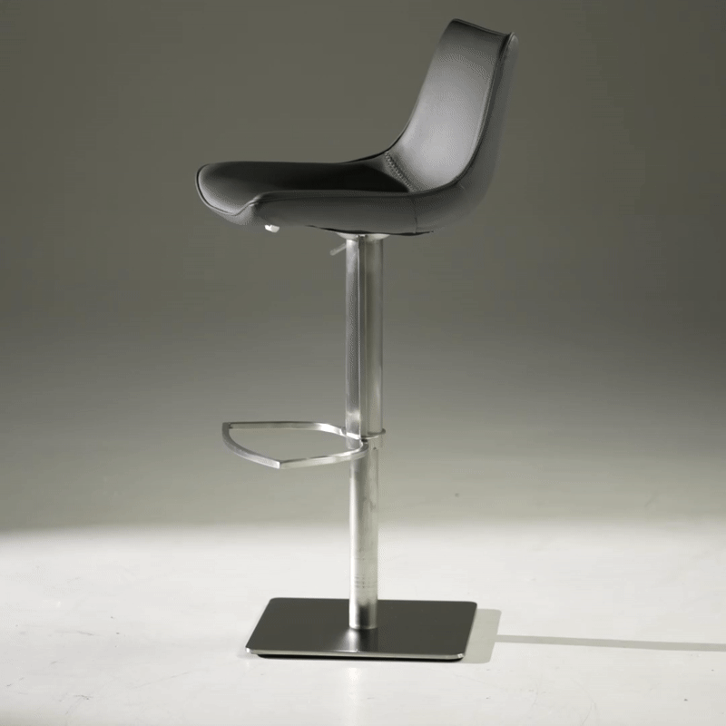 Manning  Modern Grey Bar Stool