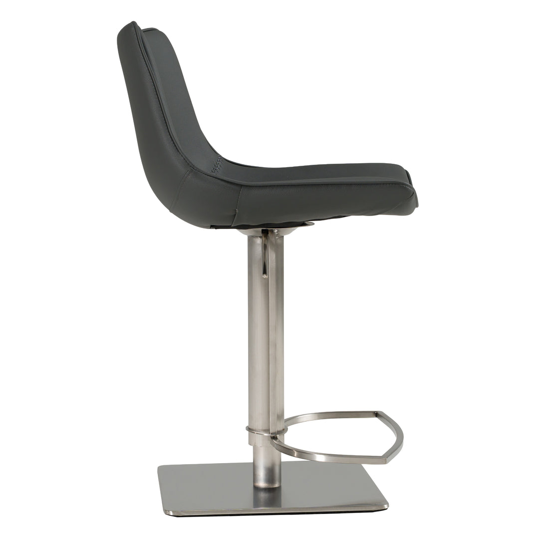 Manning  Modern Grey Bar Stool