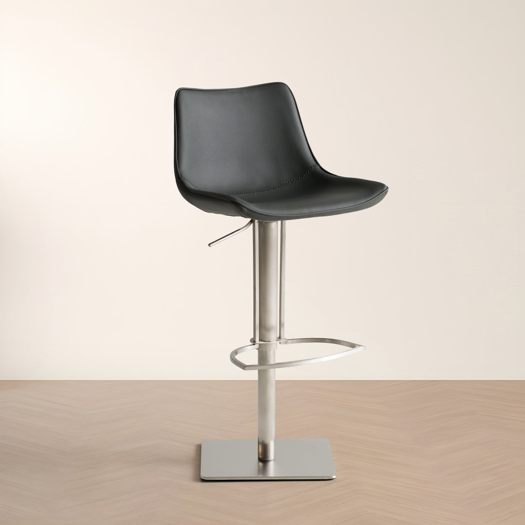 Manning  Modern Grey Bar Stool