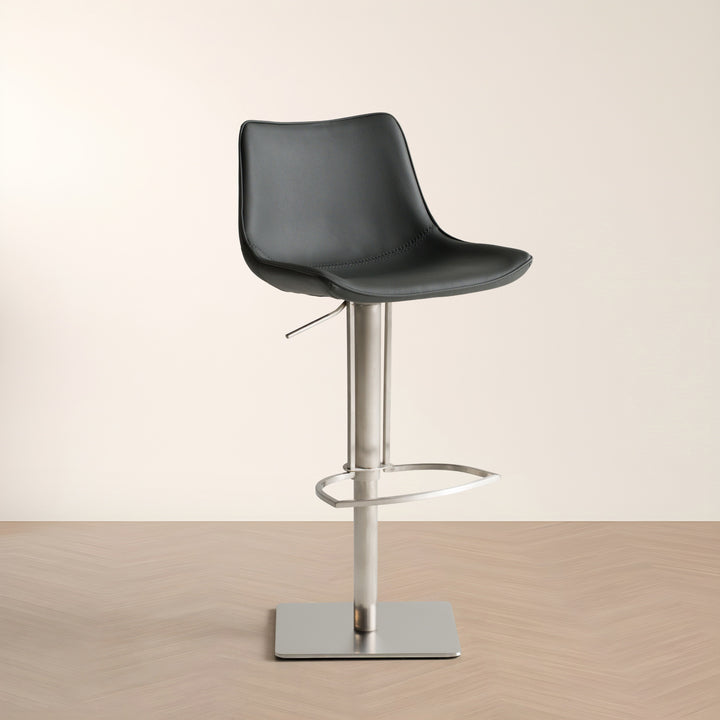 Manning  Modern Grey Bar Stool
