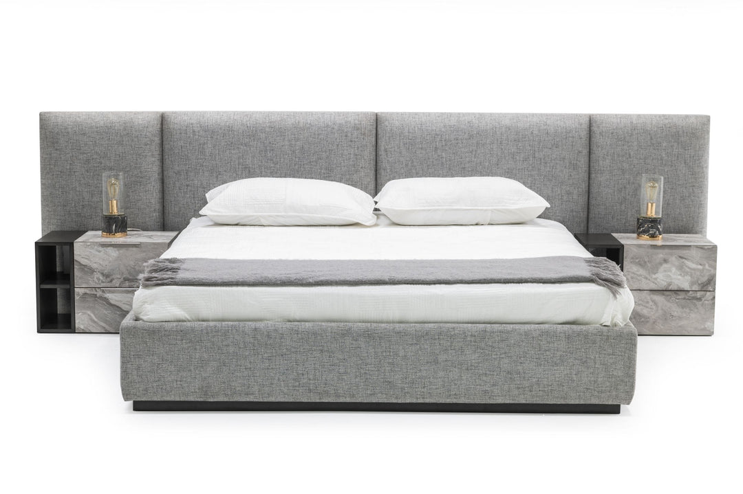 Maranello - Queen Modern Grey Bed