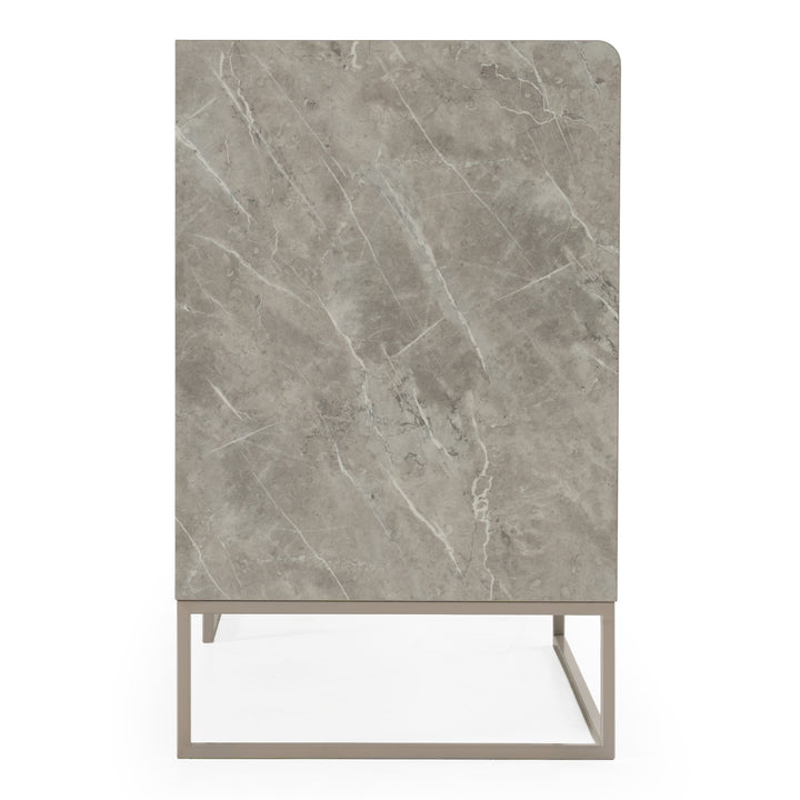 Marbella - Italian Modern Grey Marble Dresser