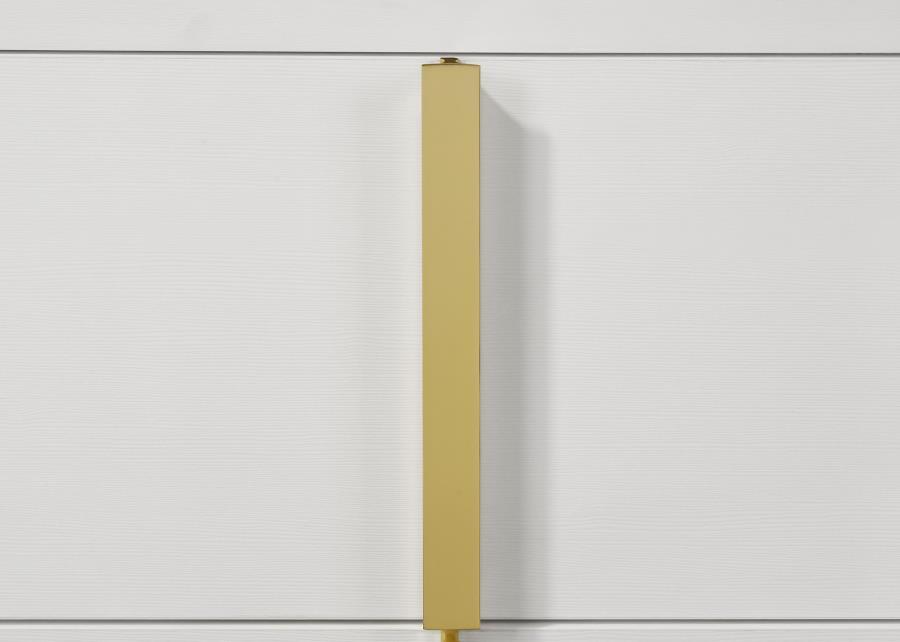 Marceline - 2 - Drawer Nightstand - White Accent Nightstand modern furniture Contempo Furniture