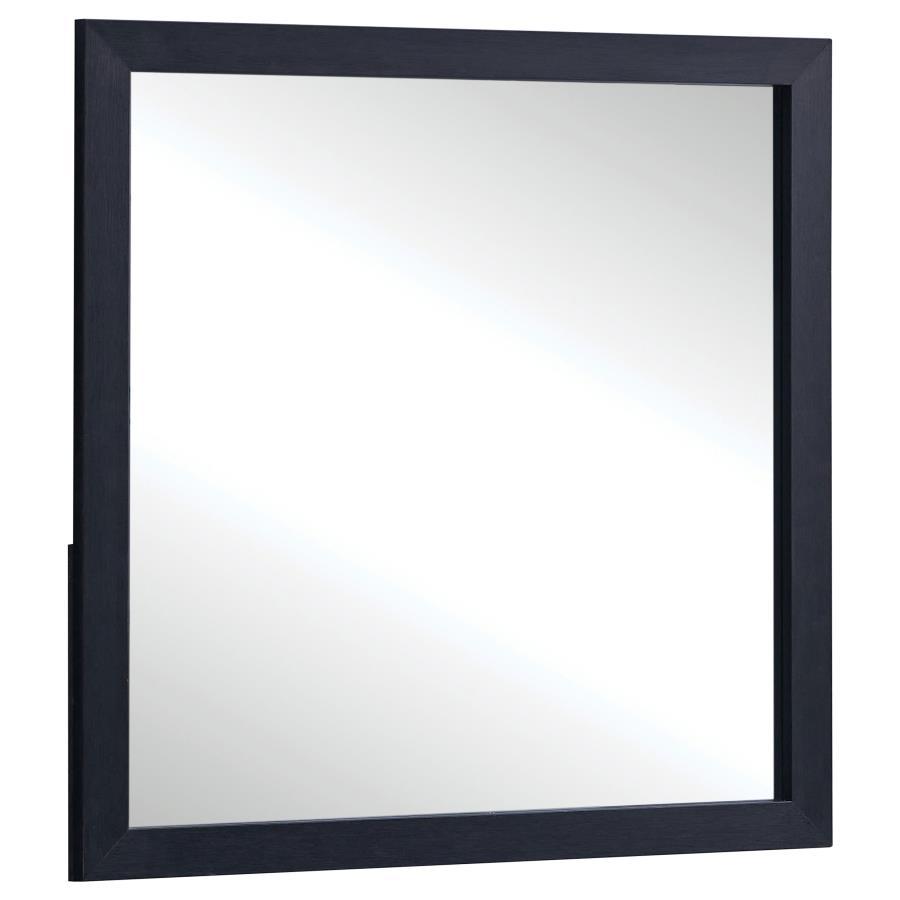Marceline - Dresser Mirror - Black Mirror modern furniture Contempo Furniture