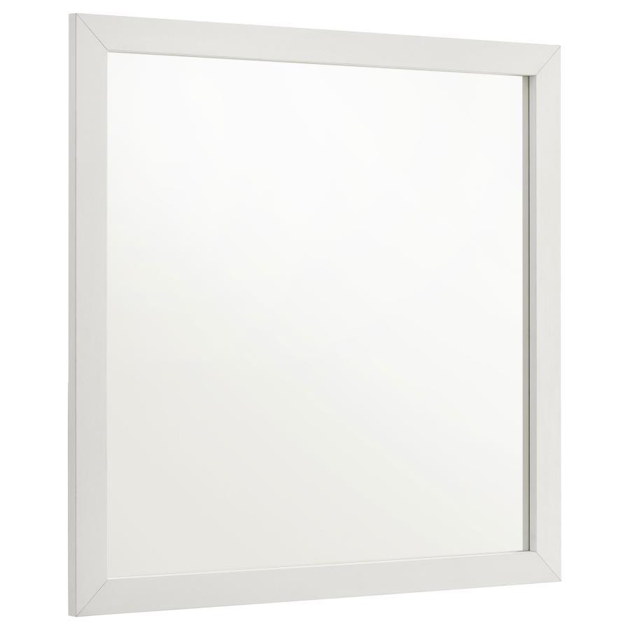 Marceline - Dresser Mirror - White Mirror modern furniture Contempo Furniture