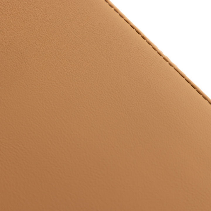 Marcus - Modern Camel Vegan Leather Dining Chair (Set of 2)