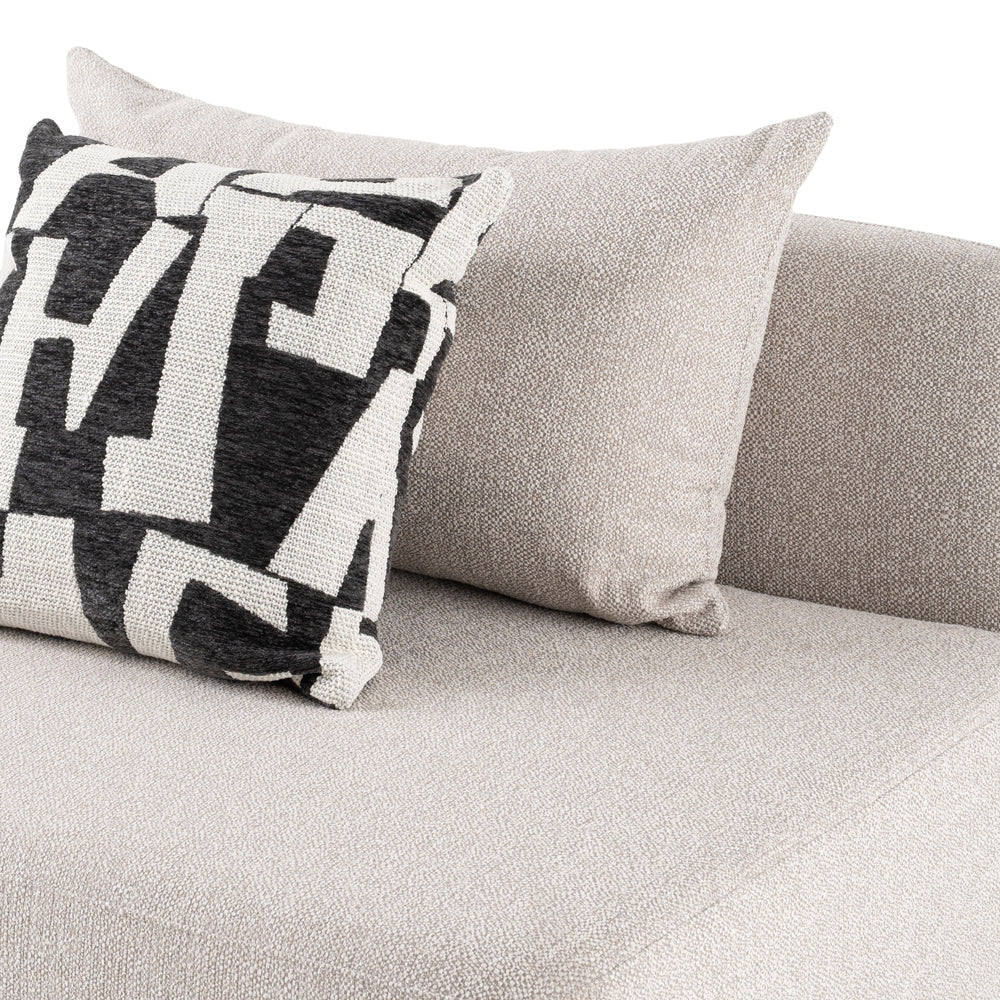 Marge - Contemporary Beige Sectional Sofa - View 8