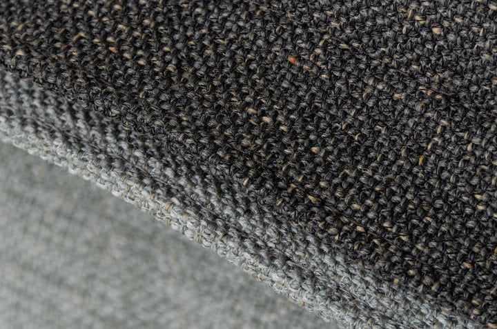 Mars - Modern Grey  and  Dark Grey Fabric Sofa