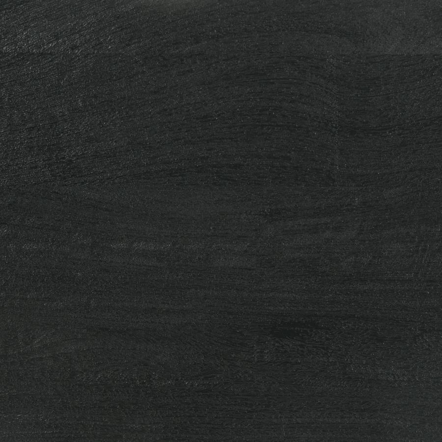 Marsden - 2 Door Mango Wood TV Stand - Charcoal Black TV Stand modern furniture Contempo Furniture