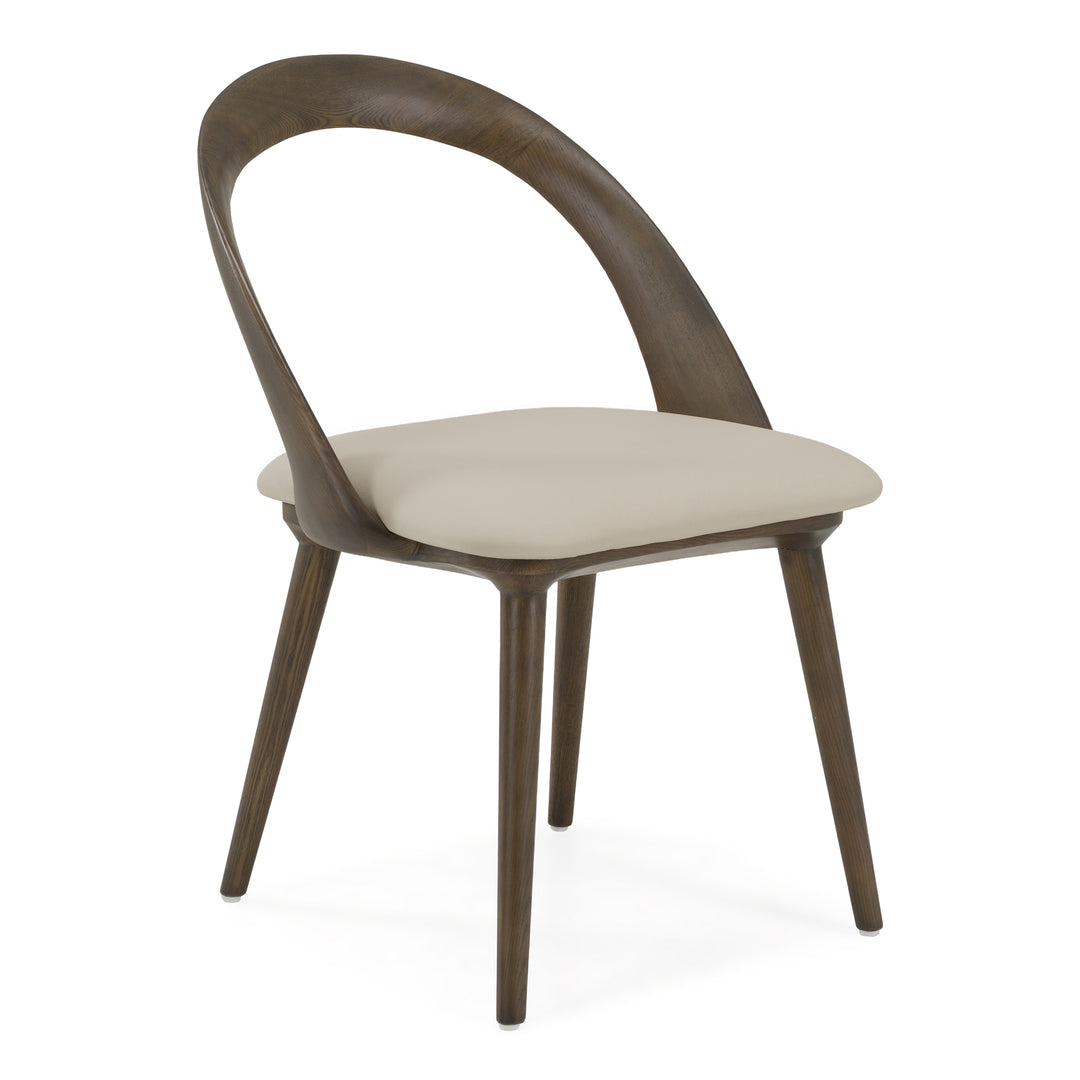 Mason - Mid-Century Modern Beige & Grey Ash Dining Chair (Set of 2)