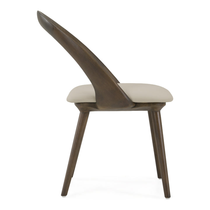 Mason - Mid-Century Modern Beige &amp; Grey Ash Dining Chair (Set of 2)