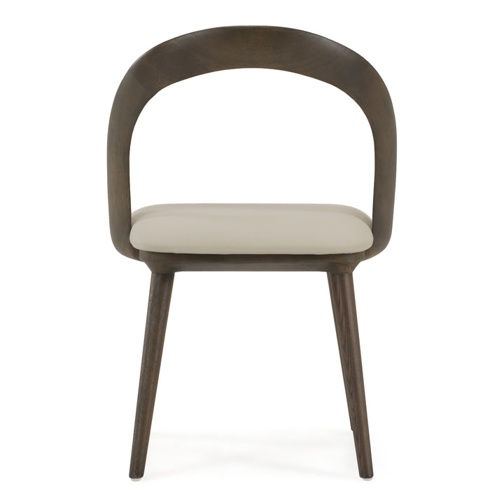 Mason - Mid-Century Modern Beige &amp; Grey Ash Dining Chair (Set of 2)