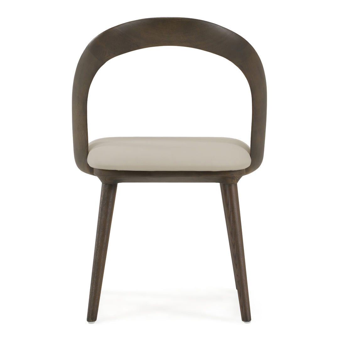 Mason - Mid-Century Modern Beige & Grey Ash Dining Chair (Set of 2)
