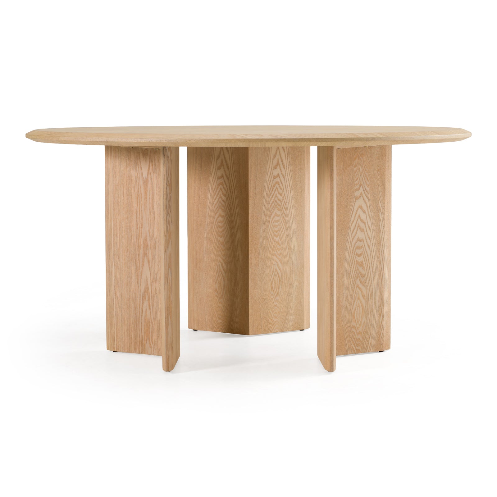 Masuda - Modern Natural Ash Round Dining Table