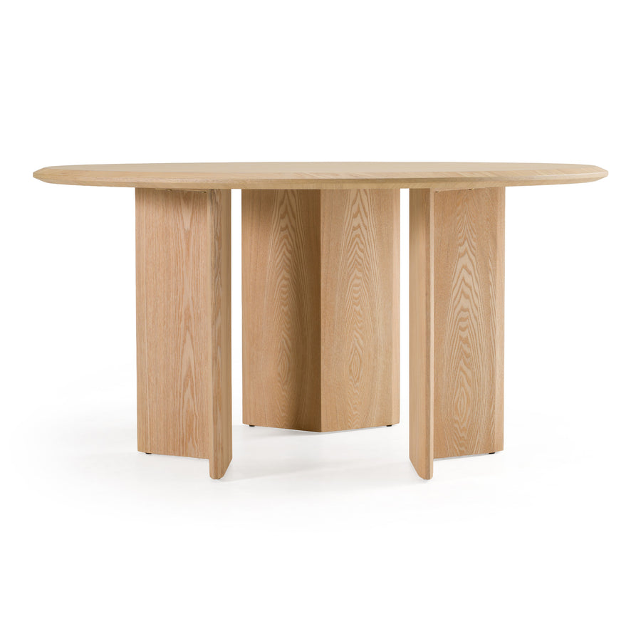 Masuda - Modern Natural Ash Round Dining Table