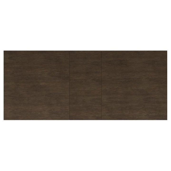 Matisse - Rectangular Wood Dining Table - Dark Brown Dining Table with Extension modern furniture Contempo Furniture