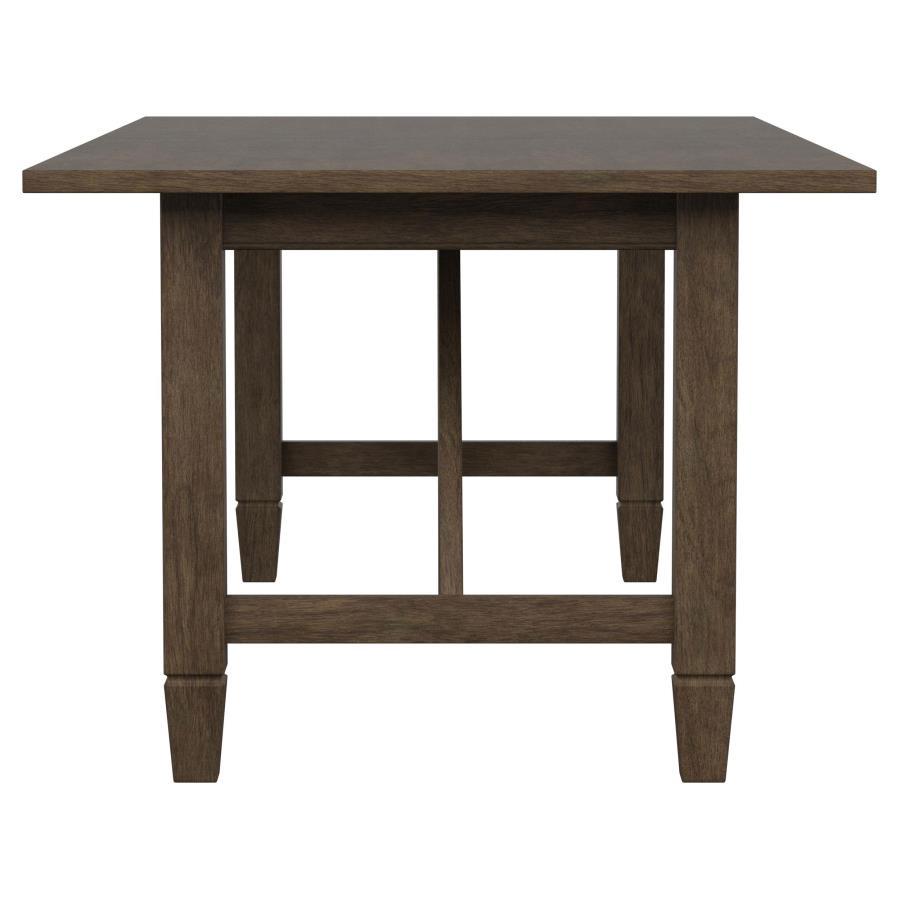 Matisse - Rectangular Wood Dining Table - Dark Brown Dining Table with Extension modern furniture Contempo Furniture