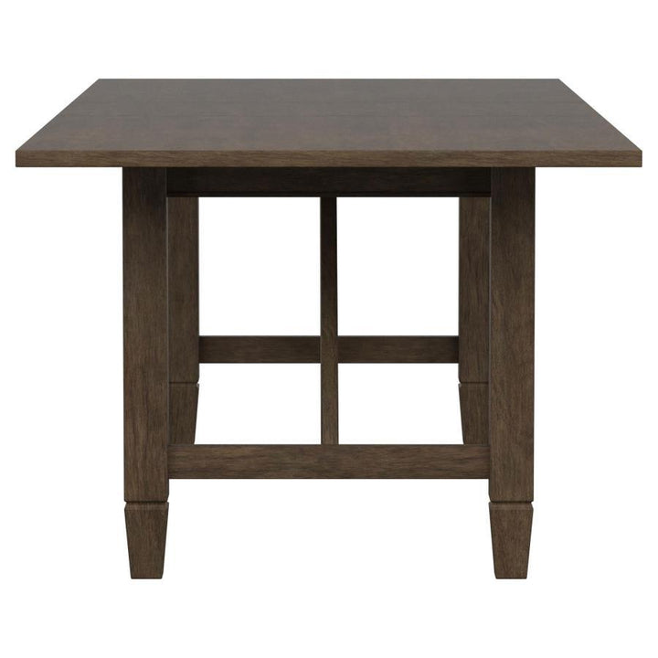 Matisse - Rectangular Wood Dining Table - Dark Brown Dining Table with Extension modern furniture Contempo Furniture