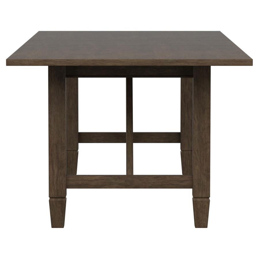 Matisse - Rectangular Wood Dining Table - Dark Brown Dining Table with Extension modern furniture Contempo Furniture